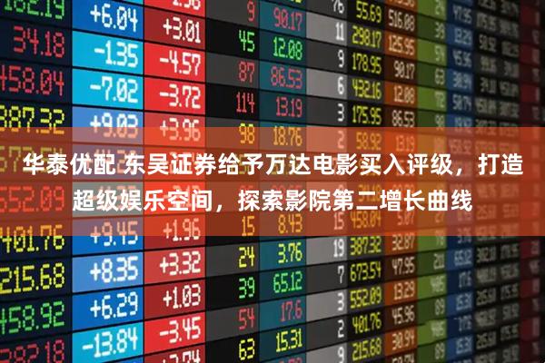 华泰优配 东吴证券给予万达电影买入评级，打造超级娱乐空间，探索影院第二增长曲线