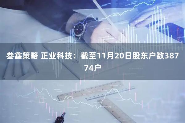 叁鑫策略 正业科技：截至11月20日股东户数38774户